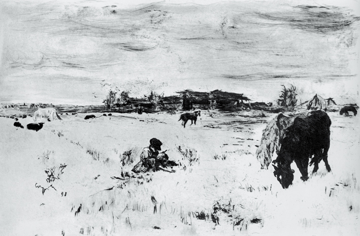  瓦伦丁·亚历山德罗维奇·谢洛夫 Valentin Alexandrovich Serov —— 十月